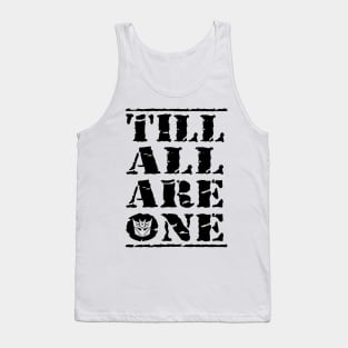 Till All Are One Decepticons Tank Top